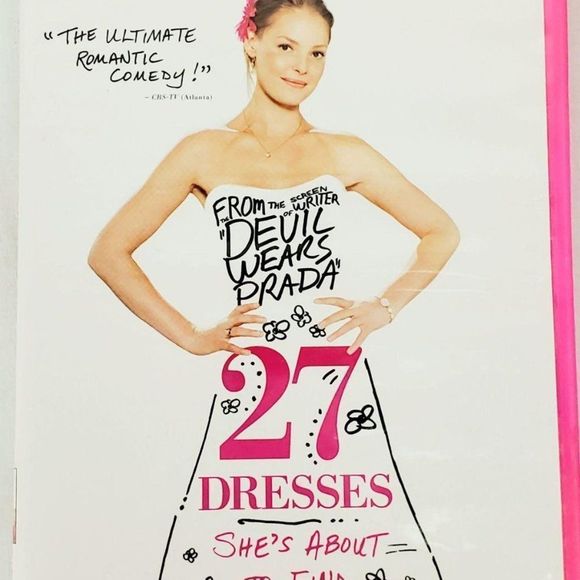 27 Dresses (2008 Film) [DVD, Widescreen]  Katherine Heigl - Picture 1 of 3